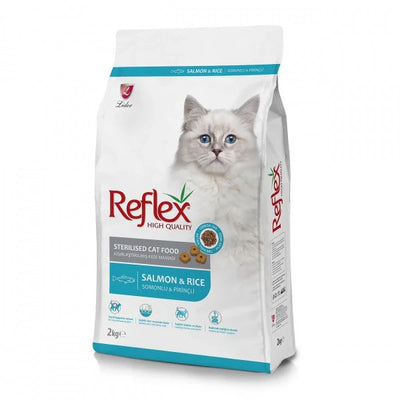 Reflex Sterilised Cat Food Salmon & Rice – 2 KG